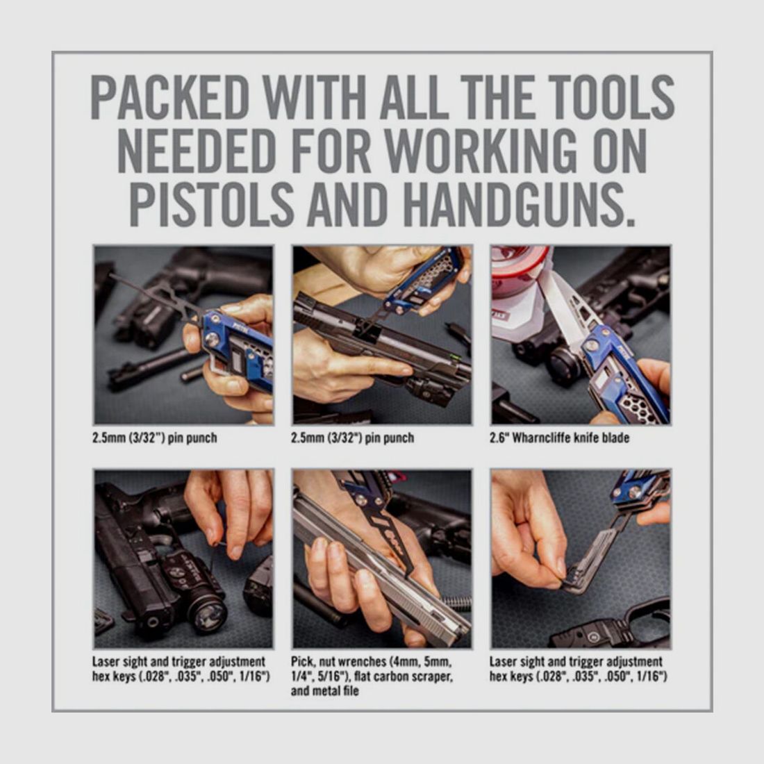 Narzędzie do broni Real Avid Gun Tool Edge Pistol