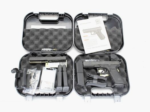 Pistola Glock 22 Gen 4 con sistema intercambiabile Glock 31C Gen 4 .40S&W .357 SIG