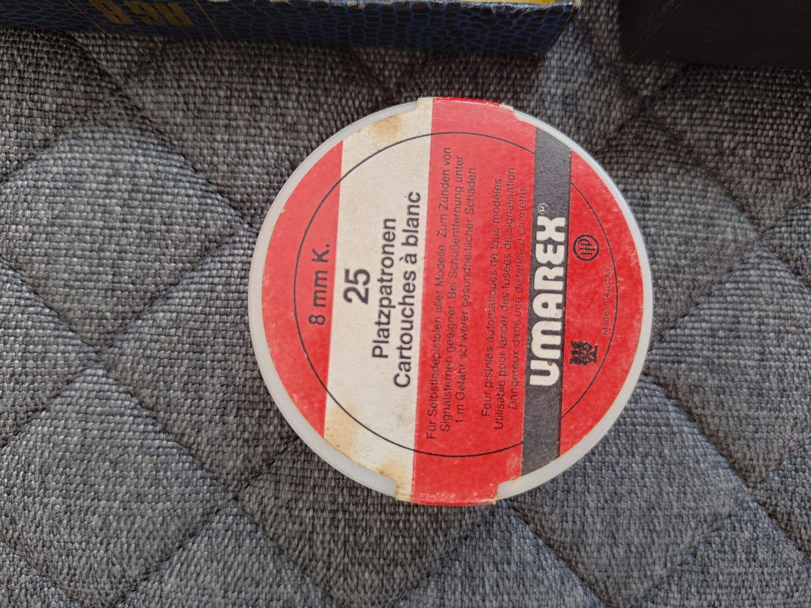 Röhm 8mm check shot pistol