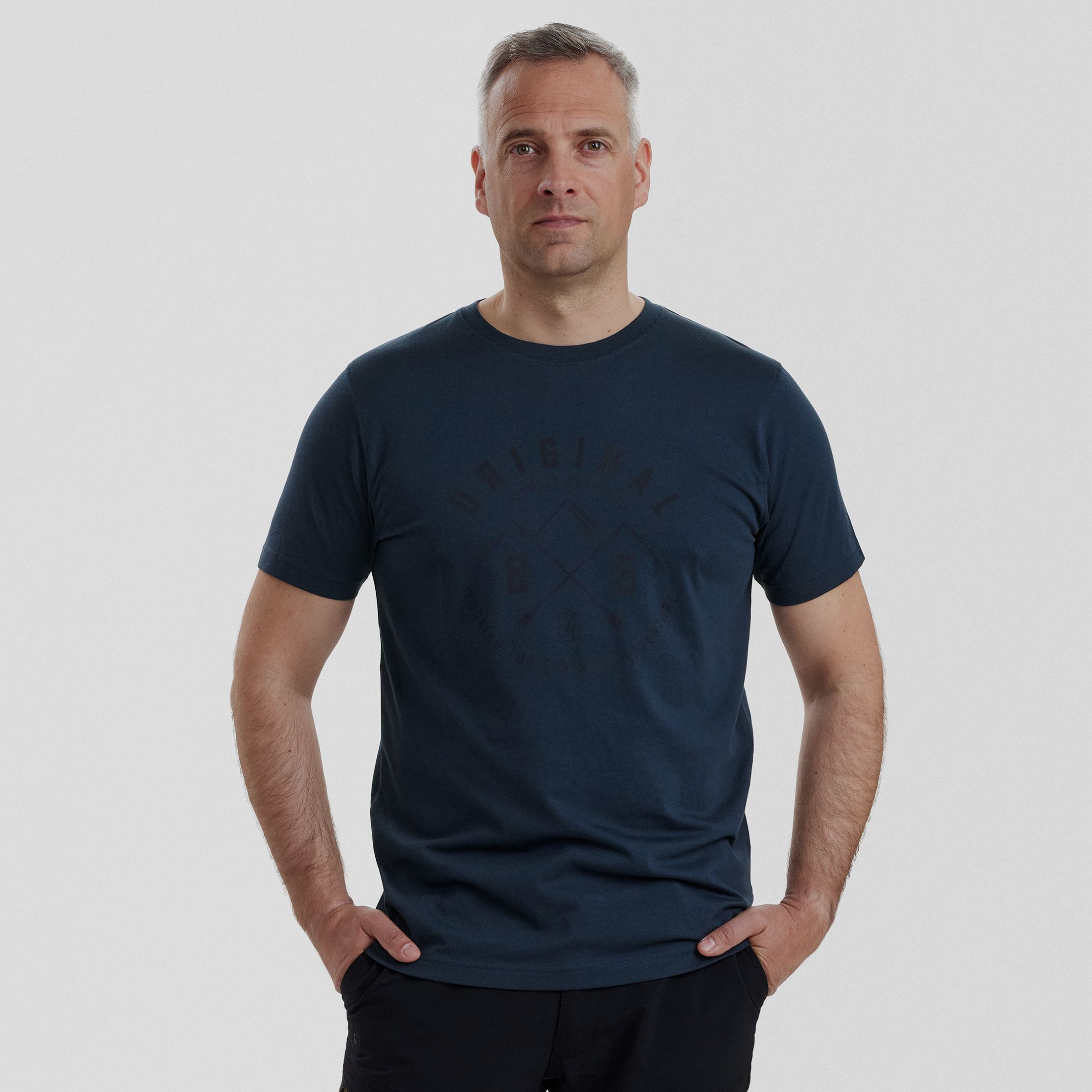 Nolan T-Shirt - Dark Blue - Size: XL