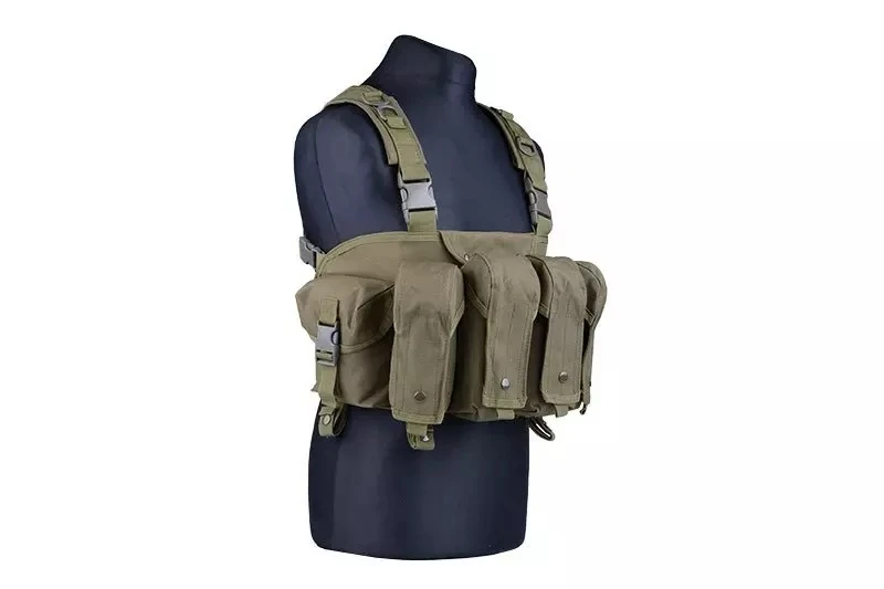 Chaleco táctico Commando Chest color oliva GFT