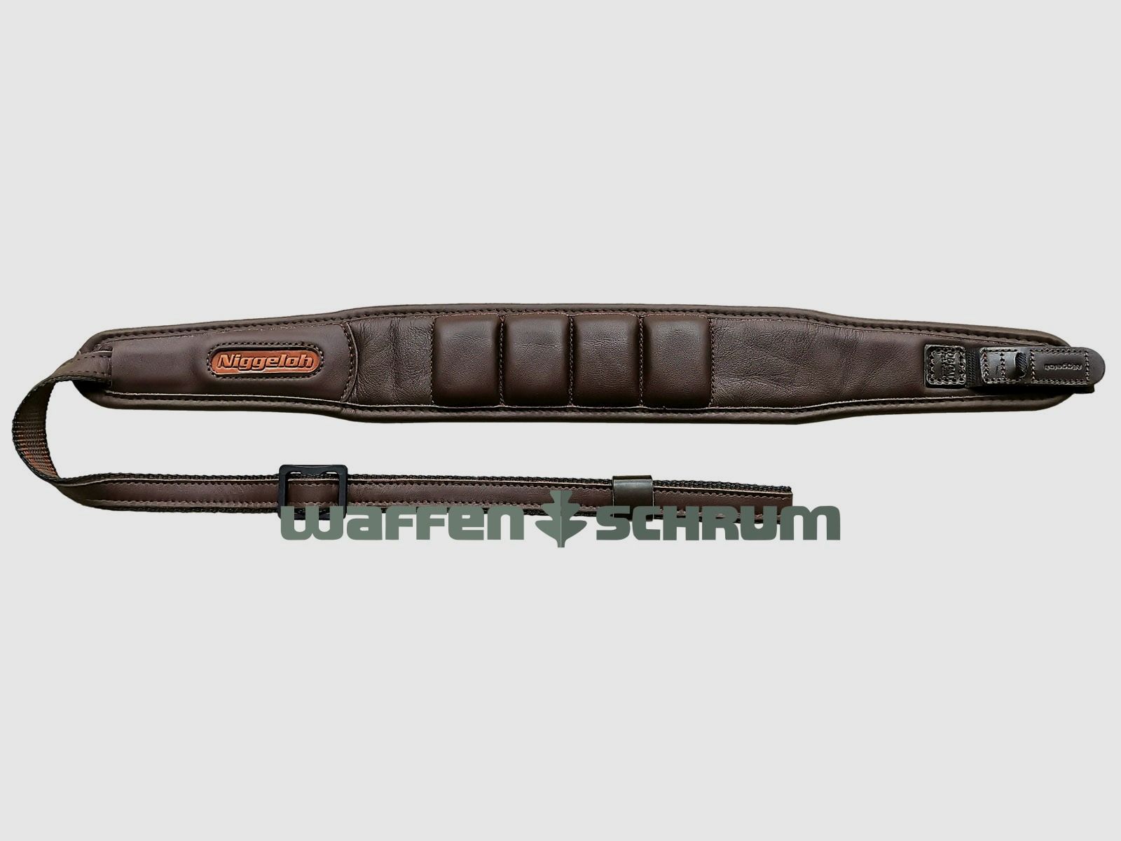 Niggeloh Rifle Sling Premium Paddy / Leather / Brown