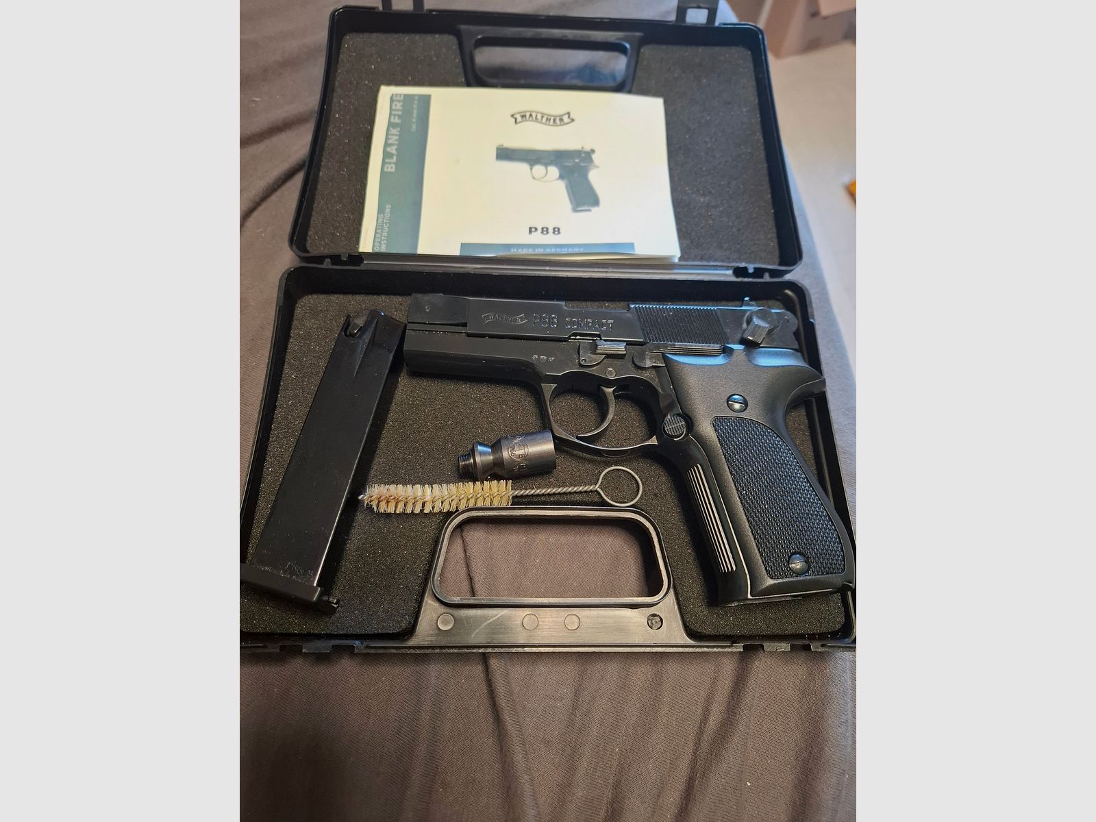 Walther P88 Compact 9mm P.A.K. Blueing "NEU, zdjęcie 1 z 2