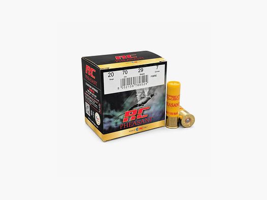 Patronen RC Pheasant Fibre Kal. 20/70 29 g Bleischrot 7 Filz