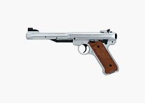 Ruger Mark IV Pistola de aire Cal. 4,5 mm Diabolo plata