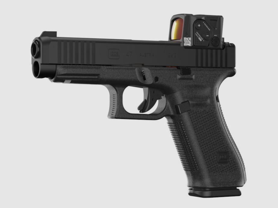 Glock – pistool / 47 / MOS / FS / met AIMPOINT COA / 9mm
