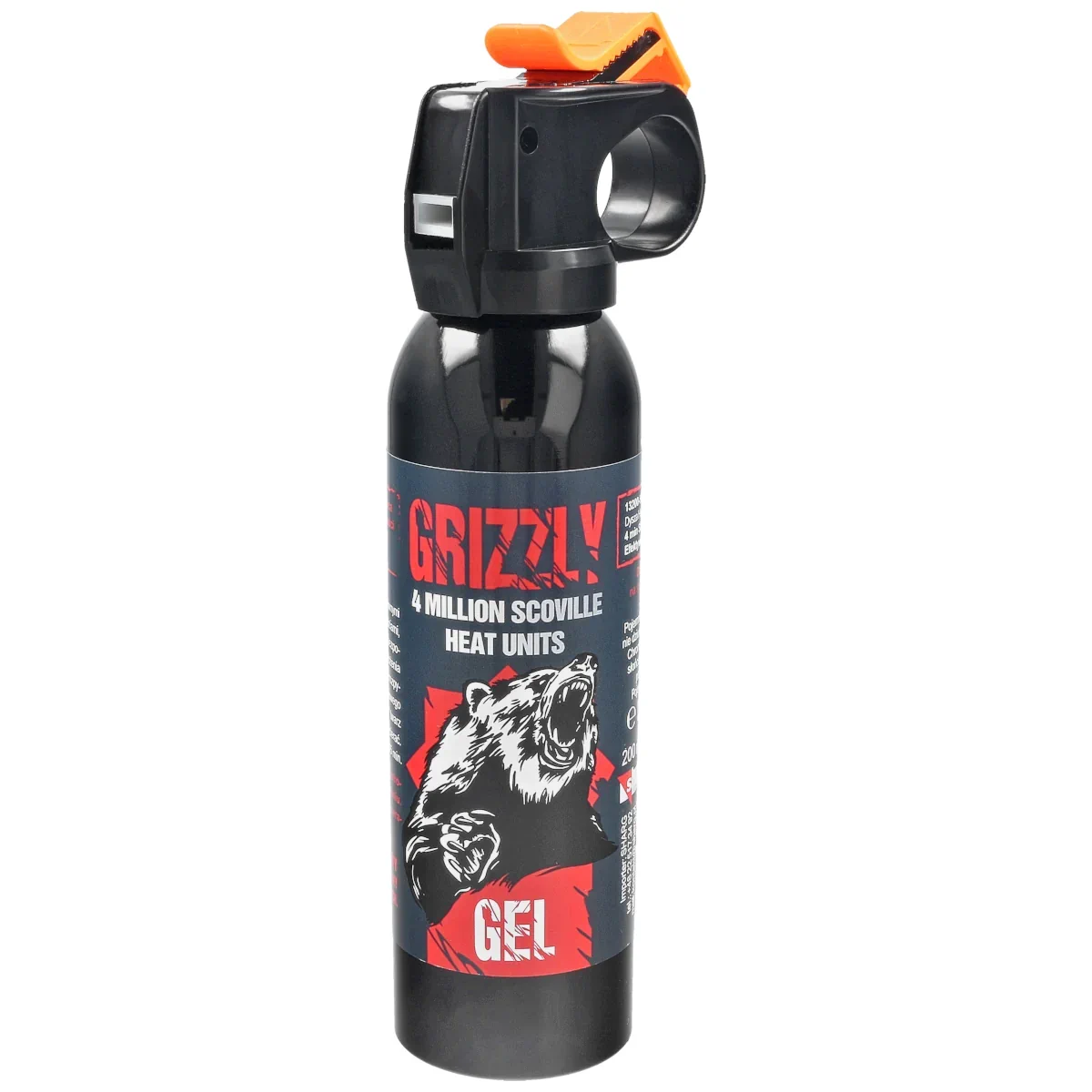 Gaz pieprzowy Sharg Grizzly Gel 4mln SHU, 26.4% OC 200ml (13200-HSC), zdjęcie 1 z 4