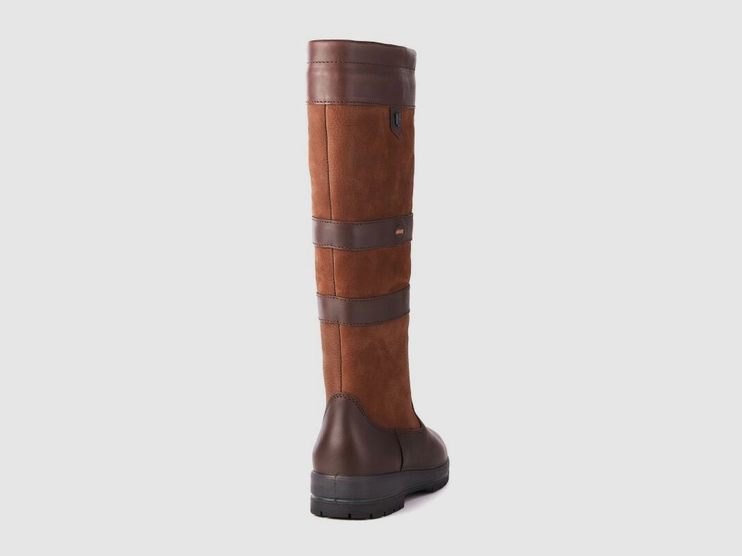Dubarry Damen Lederstiefel Weit Galway ExtraFit  FB. Walnut