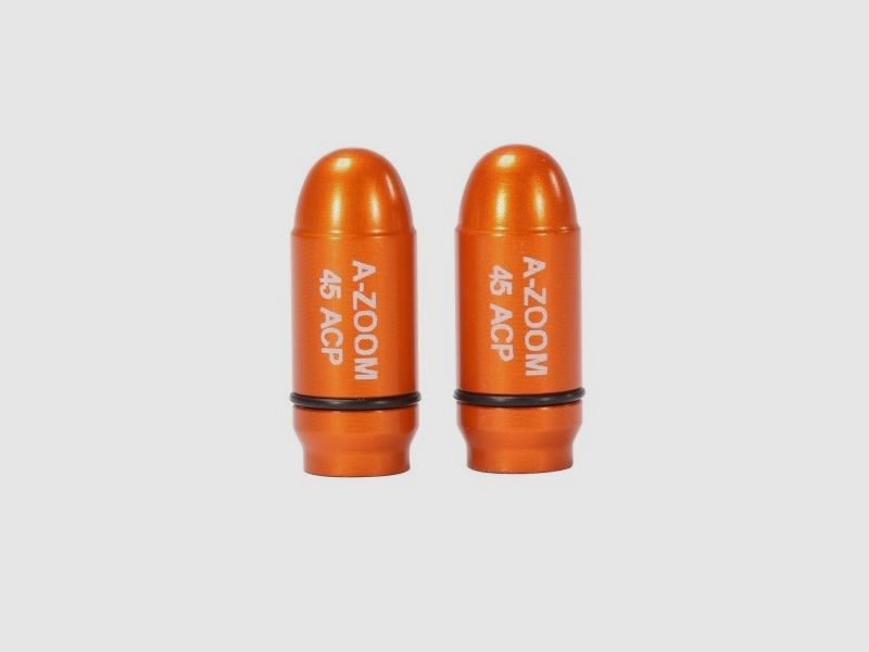 2 Pufferpatronen .45 Auto Striker