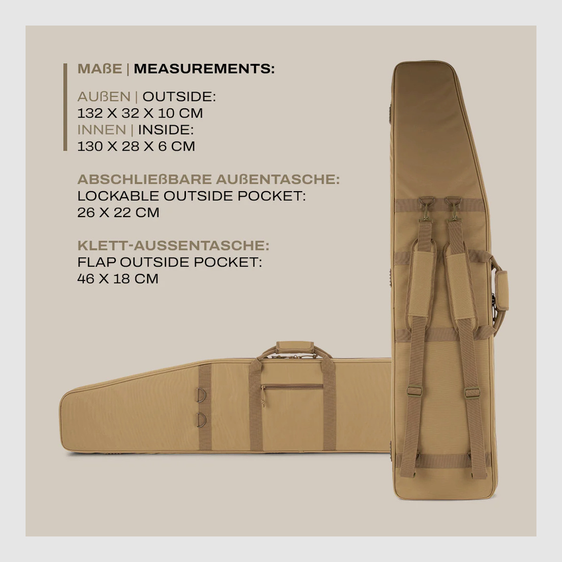 Winter Guncases Bolsa para Rifle 130 cm