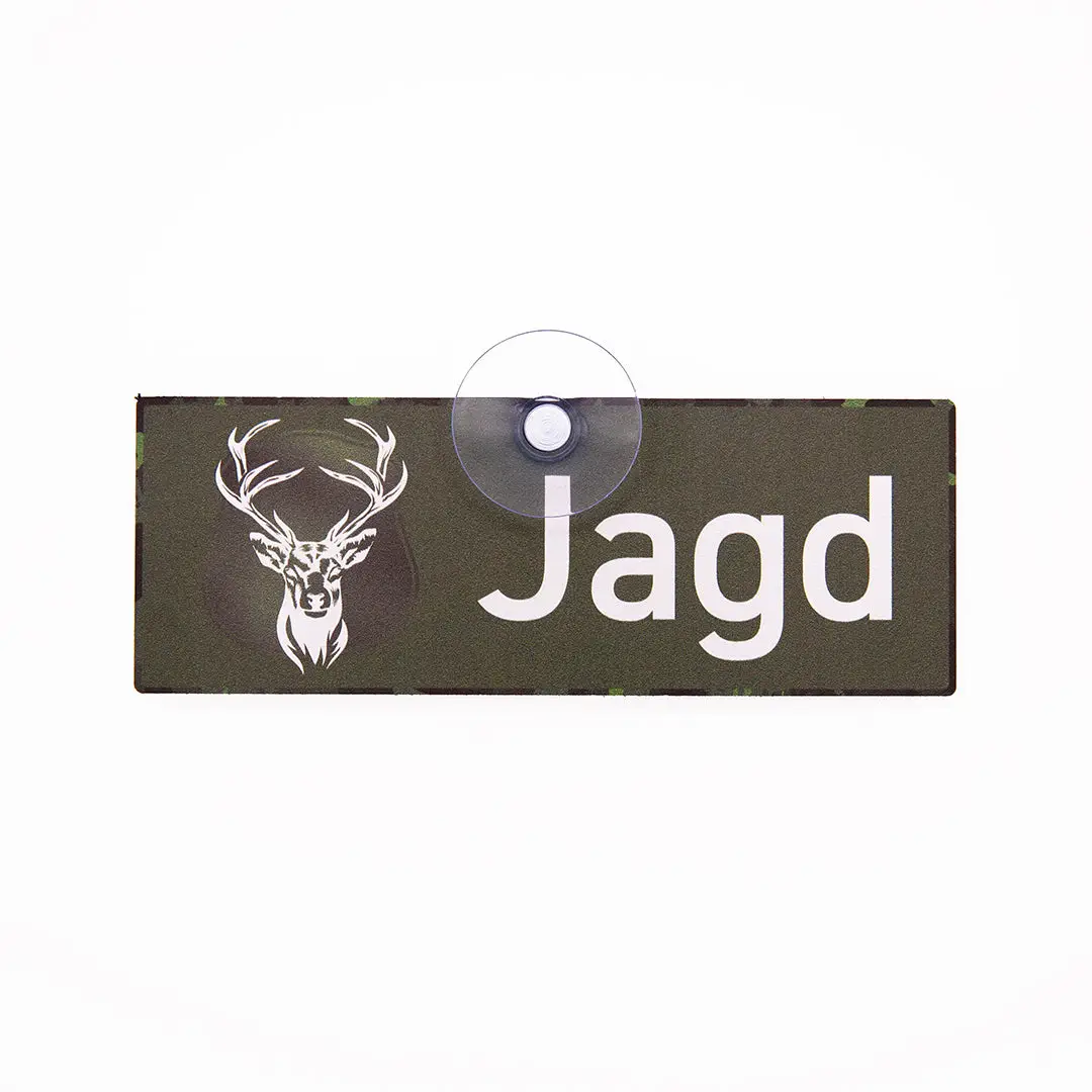 Wilde Hilde Autoschild Jagd