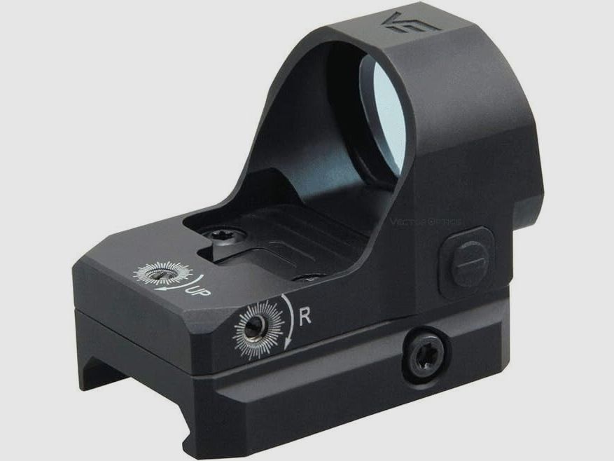 VECTOR OPTICS Red Dot Visier Frenzy XL 1x22x26 3 Moa Leuchtpunktvisier Rotpunktvisier Reflexvisier für Jagd Pistole Armbrust