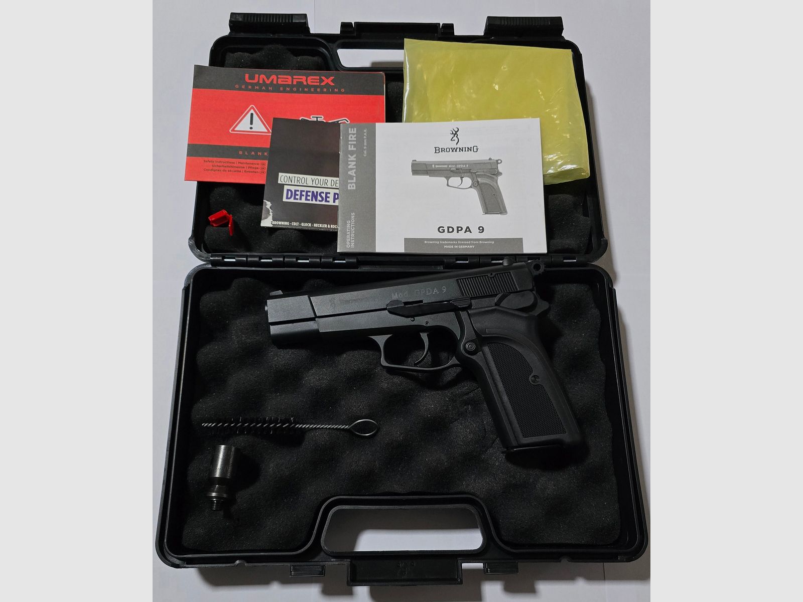 Browning GPDA9 9mm PAK Schreckschuss Pistole