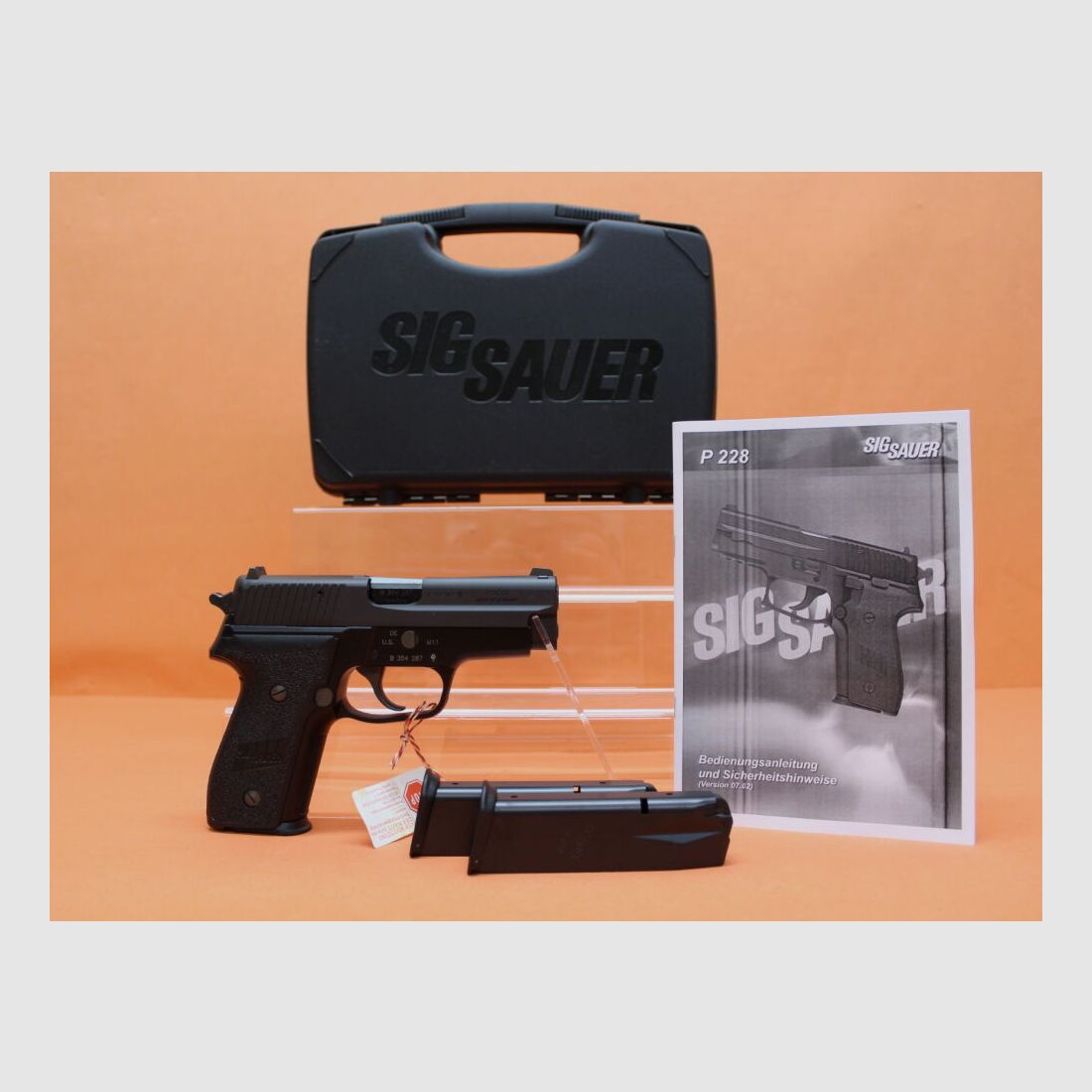 SIG Sauer Ha.Pistole 9mmLuger SIG Sauer P228 U.S. M11 98mm Lauf/ Alu-Griffstück (9mmPara/9x19)