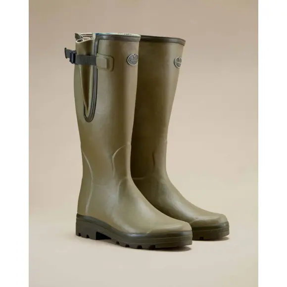 Bottes Vierzon Le Chameau mit Jersey-Futter Grün Vierzon, Bild 3 von 12