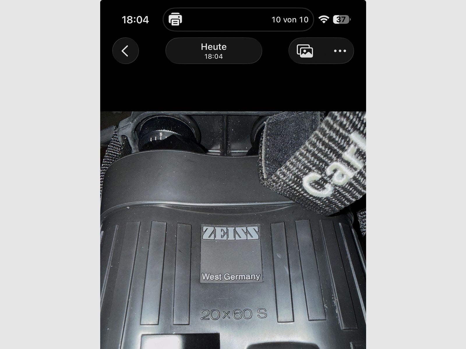 Carl Zeiss binoculars 20x60 S