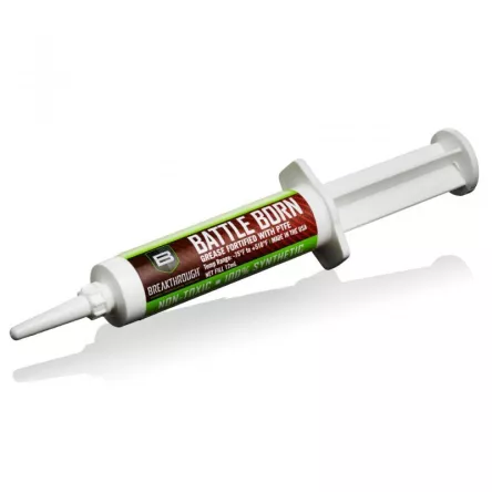Grasa para armas BATTLE BORN con partículas de PTFE en una jeringa (12 cc / 12 ml), imagen 2 de 2