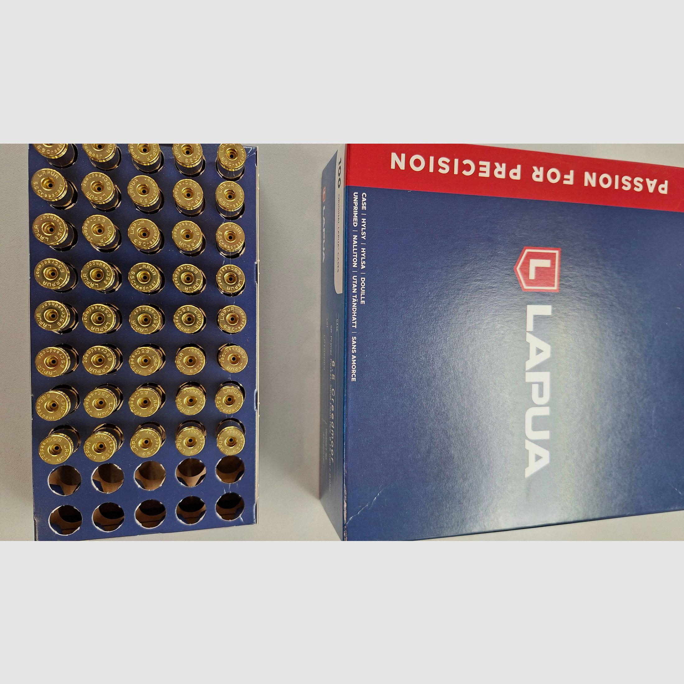 140 Lapua 6.5 Creedmoor Premium Hülsen 4PH6011C Neu