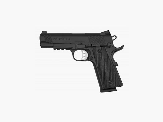 Pistolet TISAS ZIG PCS 1911 Noir cal 9x19