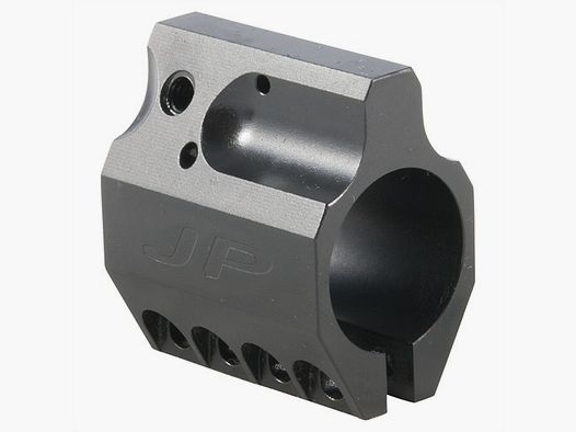 J P ENTERPRISES AR-15/M16 BLOCKS J P ENTERPRISES LOW PROFILE ADJUSTABLE GAS BLOCK .750 BORE, BLACK SS