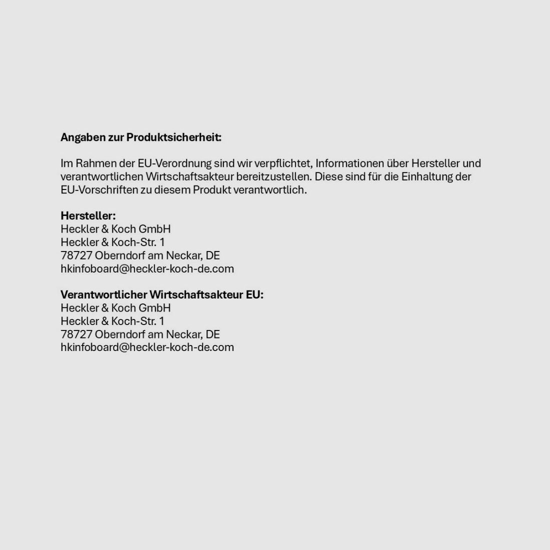Heckler&Koch Ha. Fucile .308Win Heckler&Koch/H&K MR308 A3 13" canna nera HKey, sistema a gas a pistone HK417/G28