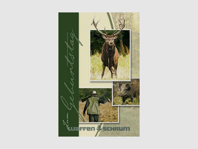 Fritzmann Geburtstags Karte Jagd