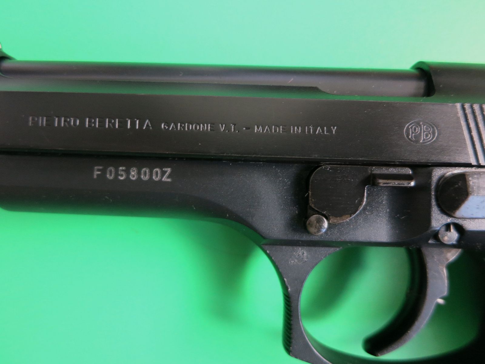 Semi-automatic pistol Beretta 92 FS (black), 9 mm Luger, pistol of the US armed forces #29