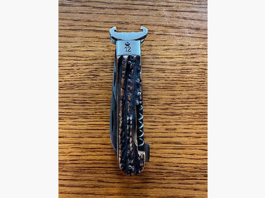 Couteau de chasse couteau pliant extracteur de cartouche calibre 12 et 16 Leegebruch GML DDR couteau de poche