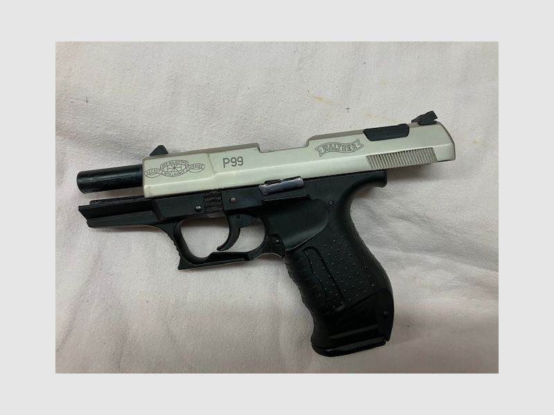 Walther P99 Schreckschuss Pistole 9 mm P.A.K. bicolor 