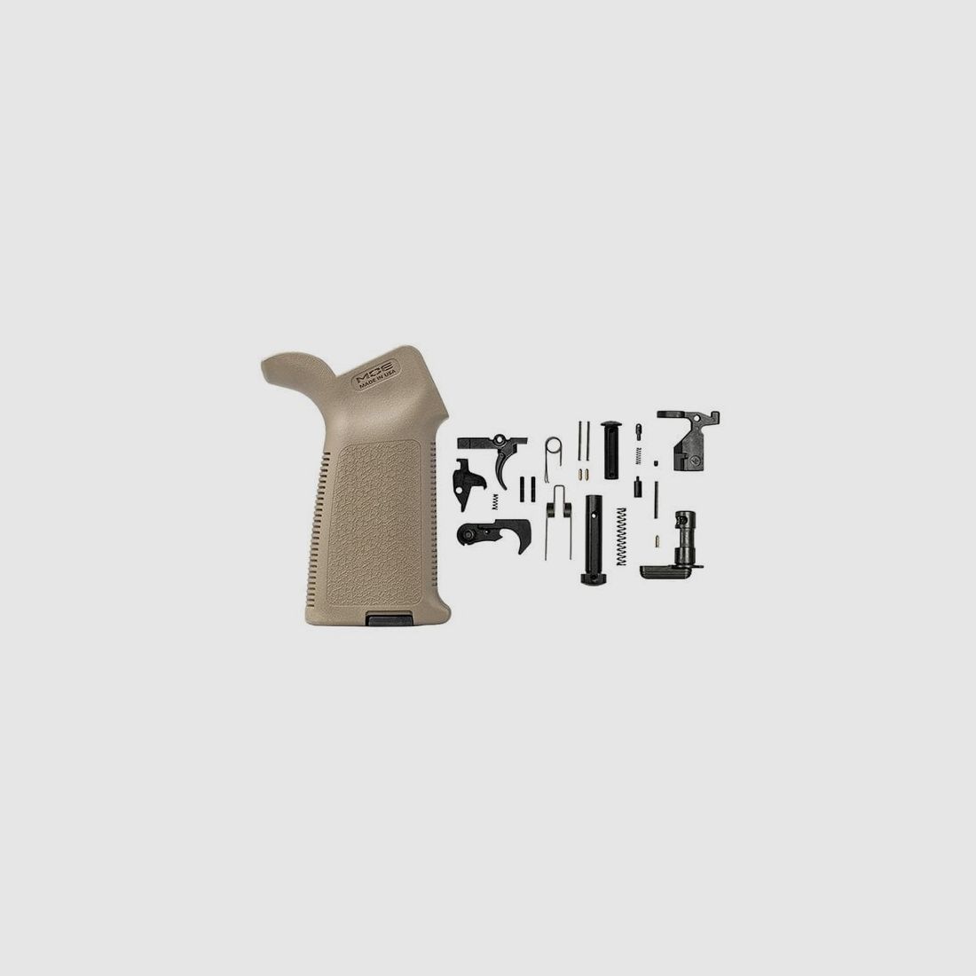 AERO PRECISION AVEC MOE AERO PRECISION KIT DE PIÈCES INFÉRIEURES AVEC POIGNÉE MOE POUR AR-15 FDE