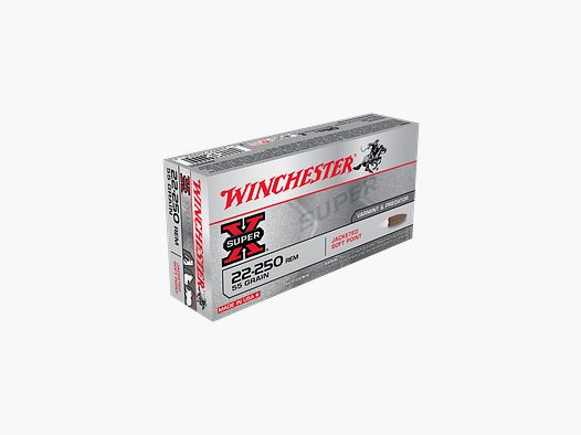 Munitions Winchester 22-250 55g psp
