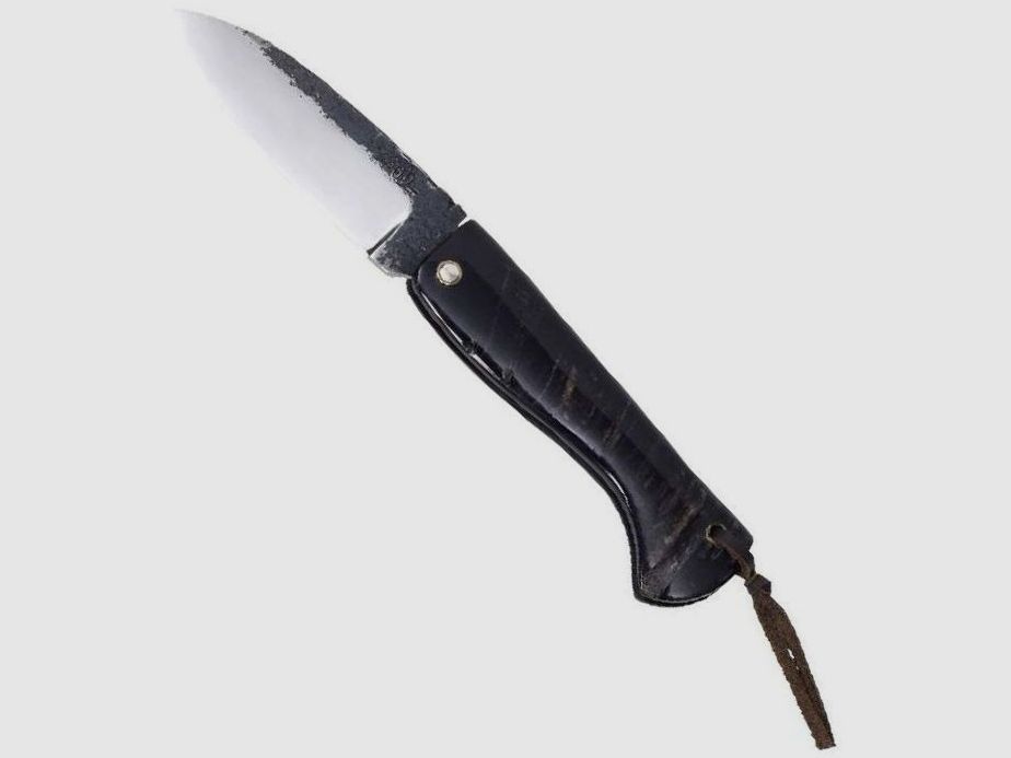 Citadel Taschenmesser Aizto bi handgeschmiedet 60HRC Horn-Griff