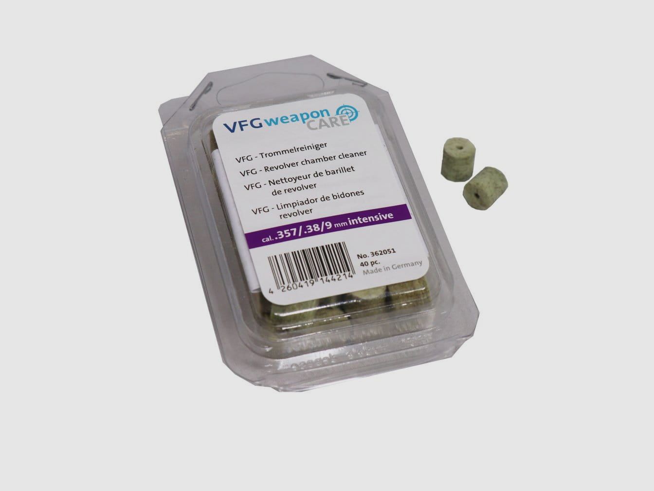 Limpiador intensivo VFG para armas de fuego de mano