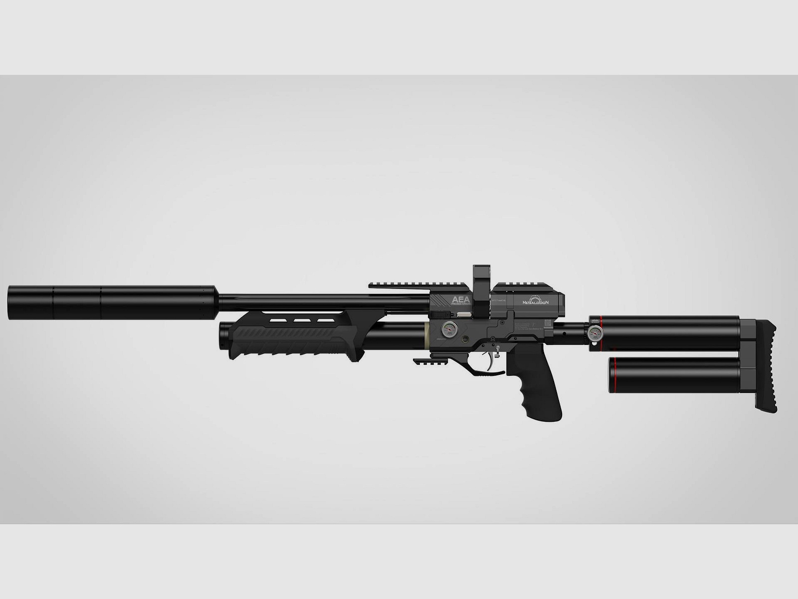 AEA GoGun Megalodon MK2 Neu inkl. RedDot, Koffer und Munition