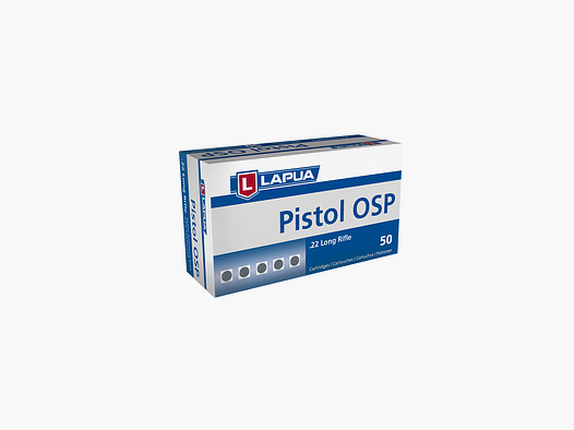 Lapua Kal.22 LR 2,6g Lead Round Nose Pistol OSP 50Stk.