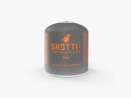 SKOTTI GAS 500g Cartouche de gaz à valve