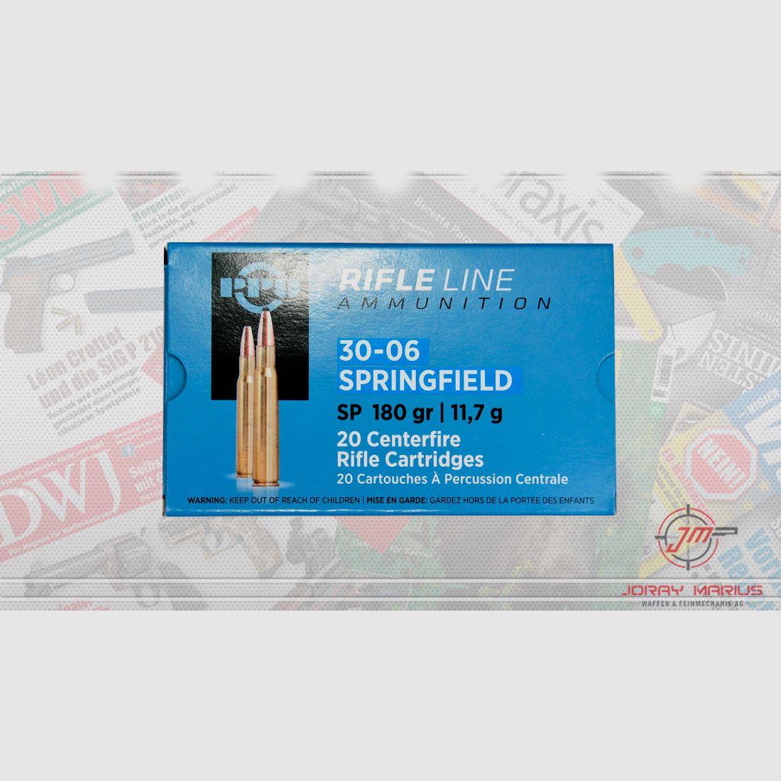 .30-06 Sprg. PRVI Partizan 11.7g 180gr SP