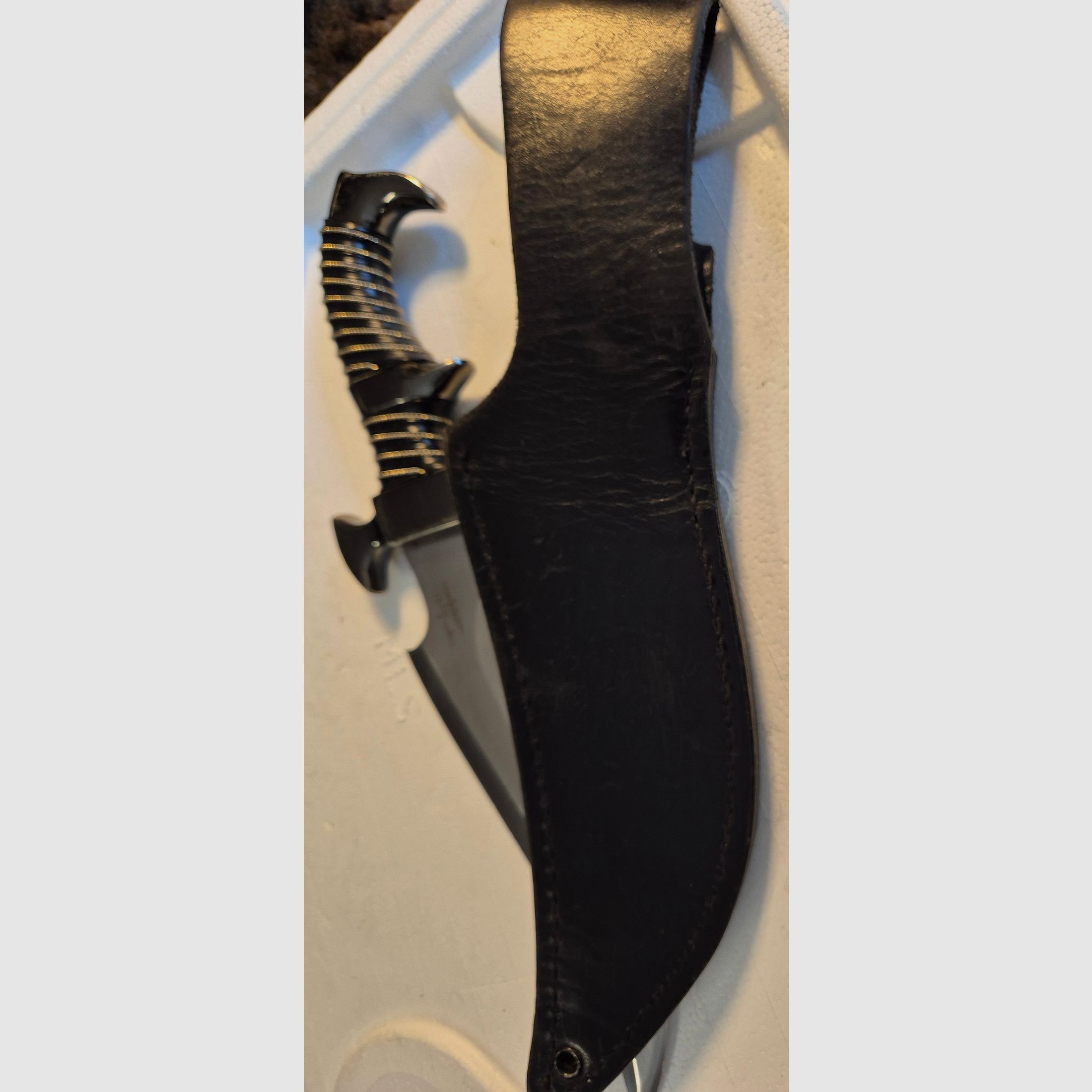 Gi Hibben Raven UC700 Fantasy Fighter Custom Design Messer