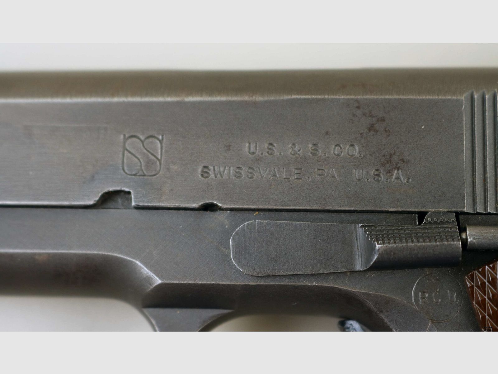 Pistol Union Switch & Signal Co. mod. 1911A1 cal. 45 Acp matr. 1085846, image 9 of 22