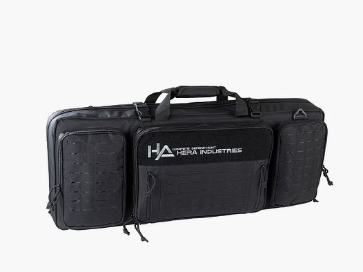 HERA-Arms Étui pour Arme Longue TACTICAL RIFLE BAG SHORT noir 80cm avec poches extérieures