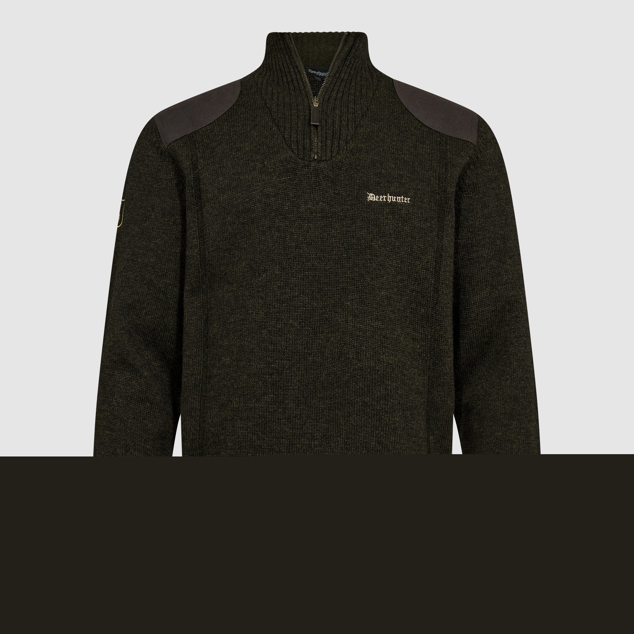 Finley Strickpullover mit ½-Reißverschluss - – Größe: 4XL