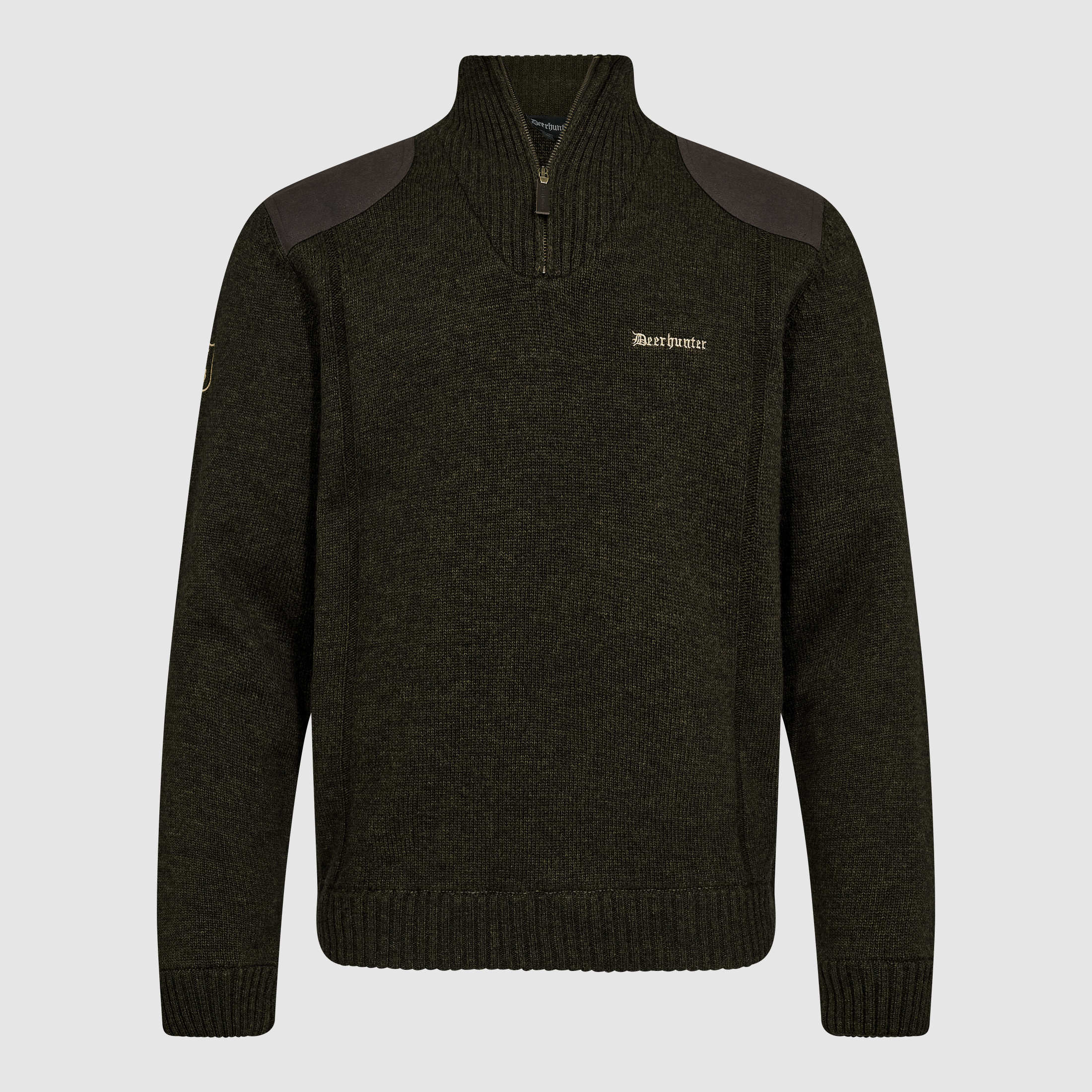 Finley sweter z dzianiny z ½ zamkiem - Rozmiar: 3XL
