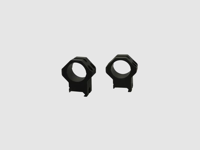 Weaver Tactical 4-Hole Picatinny-Style Ringe matt schwarz 25,4mm extra high, BH 13,21mm