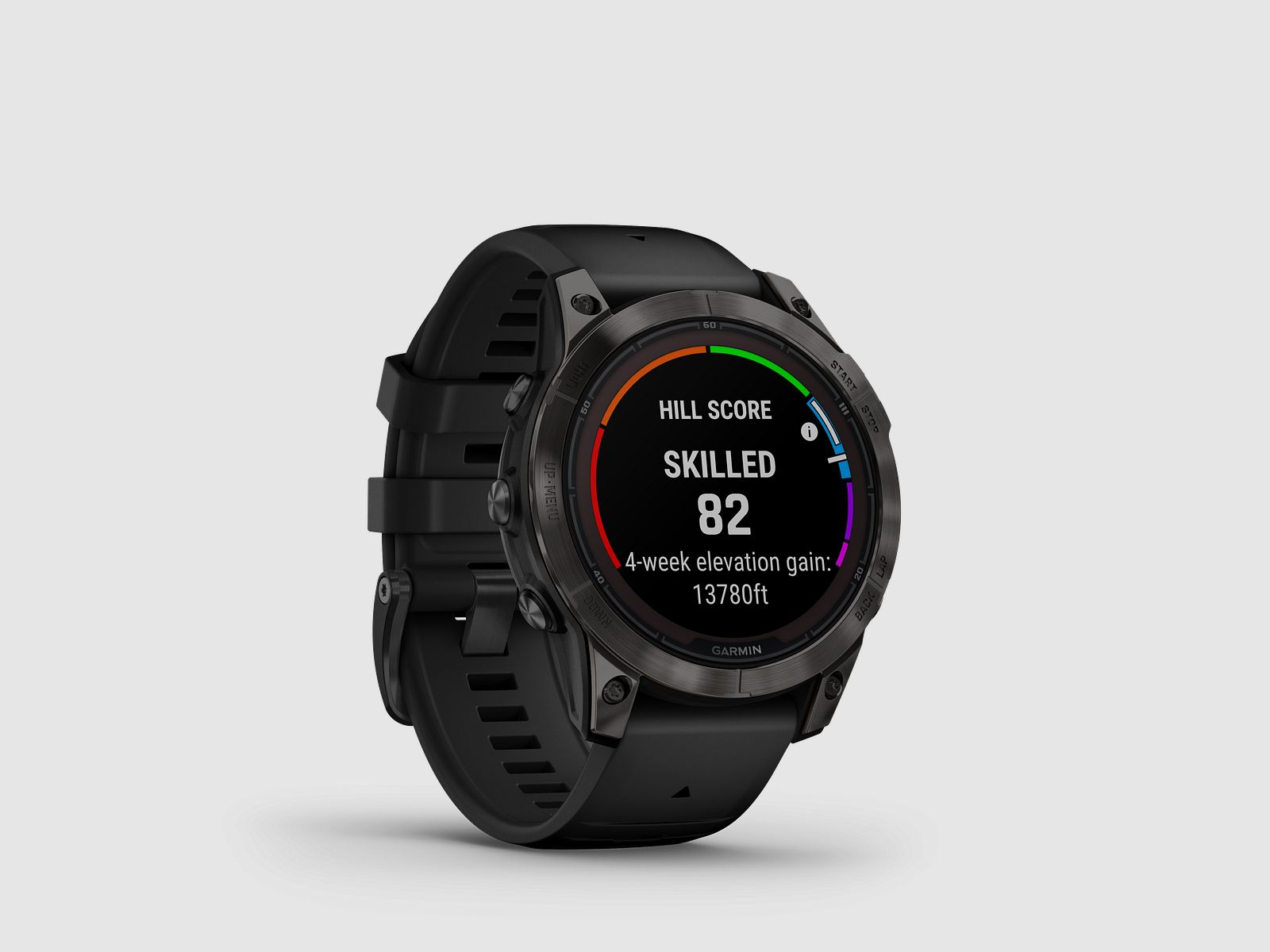 Garmin fēnix® 7 Pro – Sapphire Solar Edition, Nero/Grigio Carbonio Titanio DLC con cinturino in silicone QuickFit® da 22 mm
