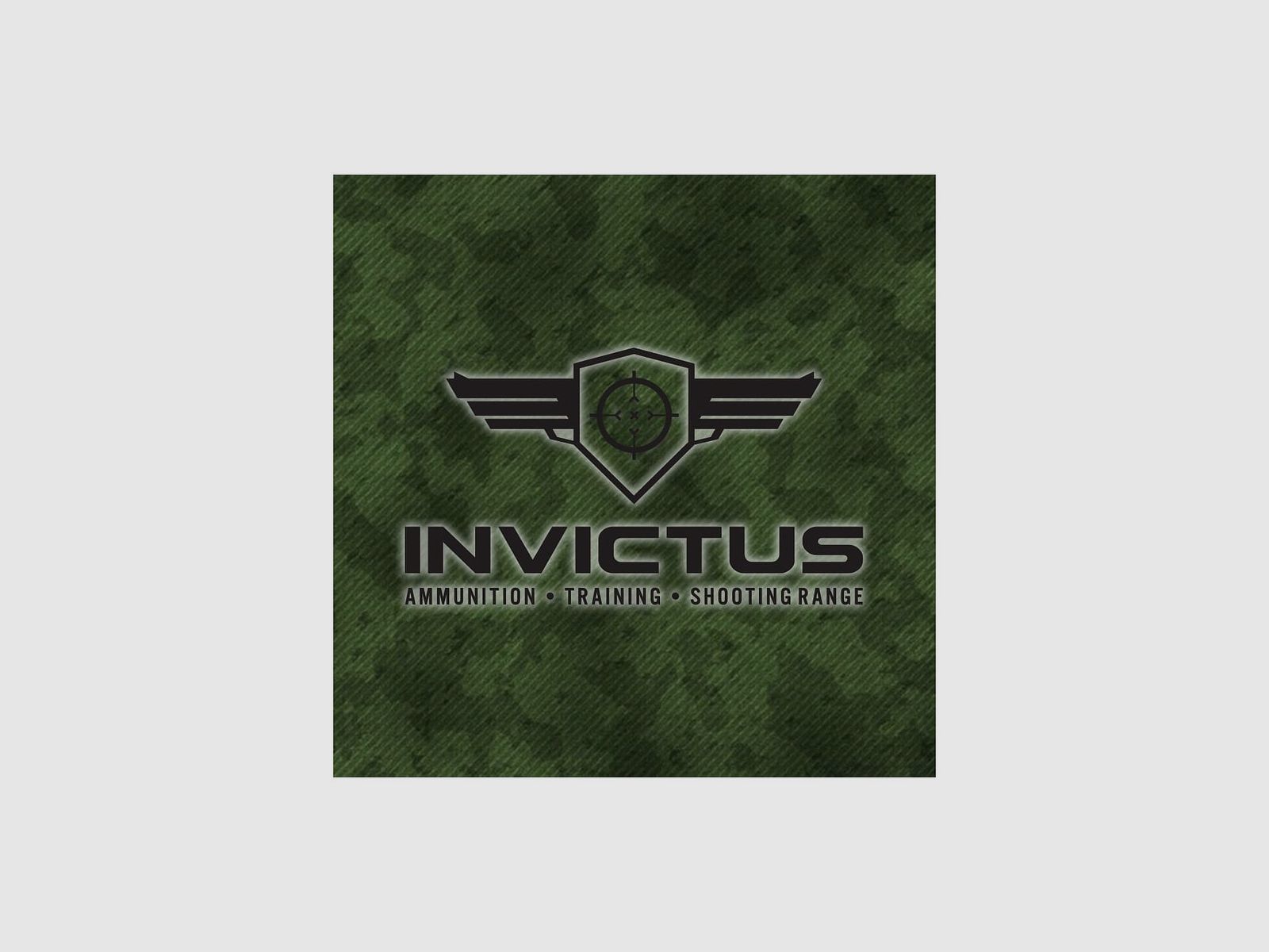 Reloaded ammunition 9x19 FMJ 124 gr/8g INVICTUS