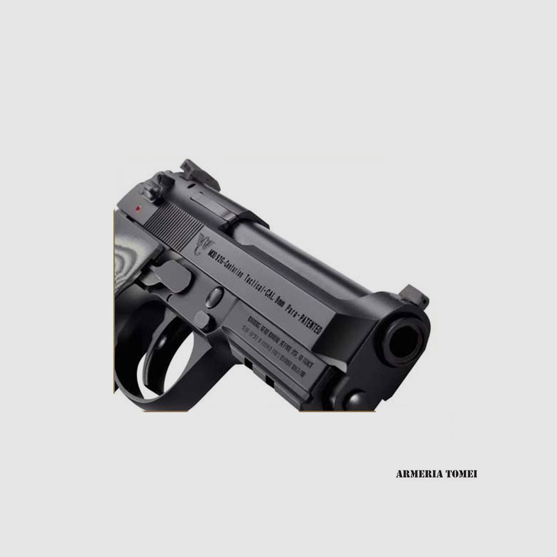 PISTOLE – BERETTA WILSON COMBAT 92G CENTURION TACTICAL CAL. 9X21, Bild 4 von 5