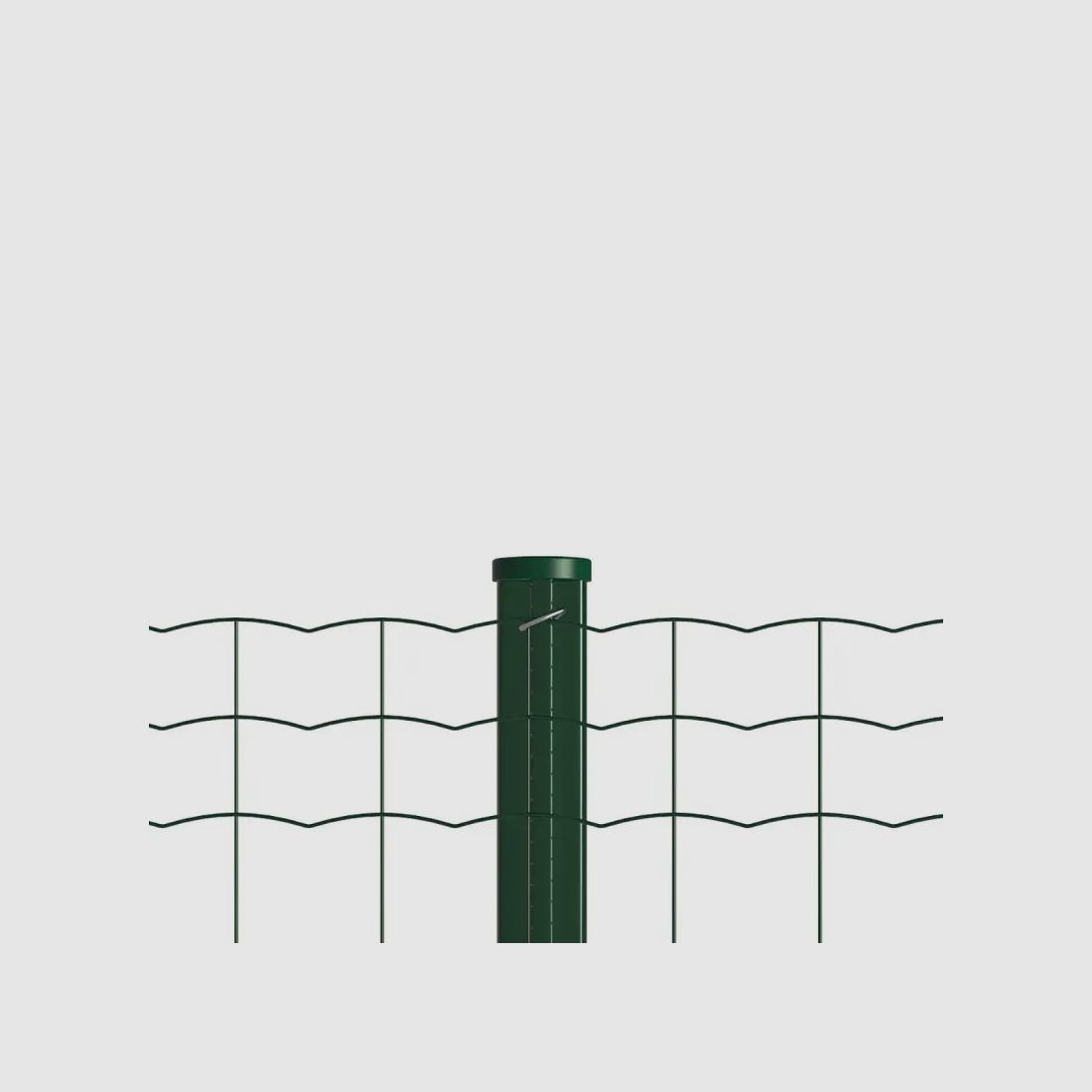 Komplettset 20 m PVC-Schweißgitter - Maschenweite 100x75mm - Draht 2,1mm - Höhe 1,50 m, Bild 6 von 14