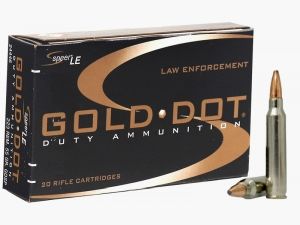 Speer Gold Dot .223 Rem. 55GR GDSP 20 cartouches