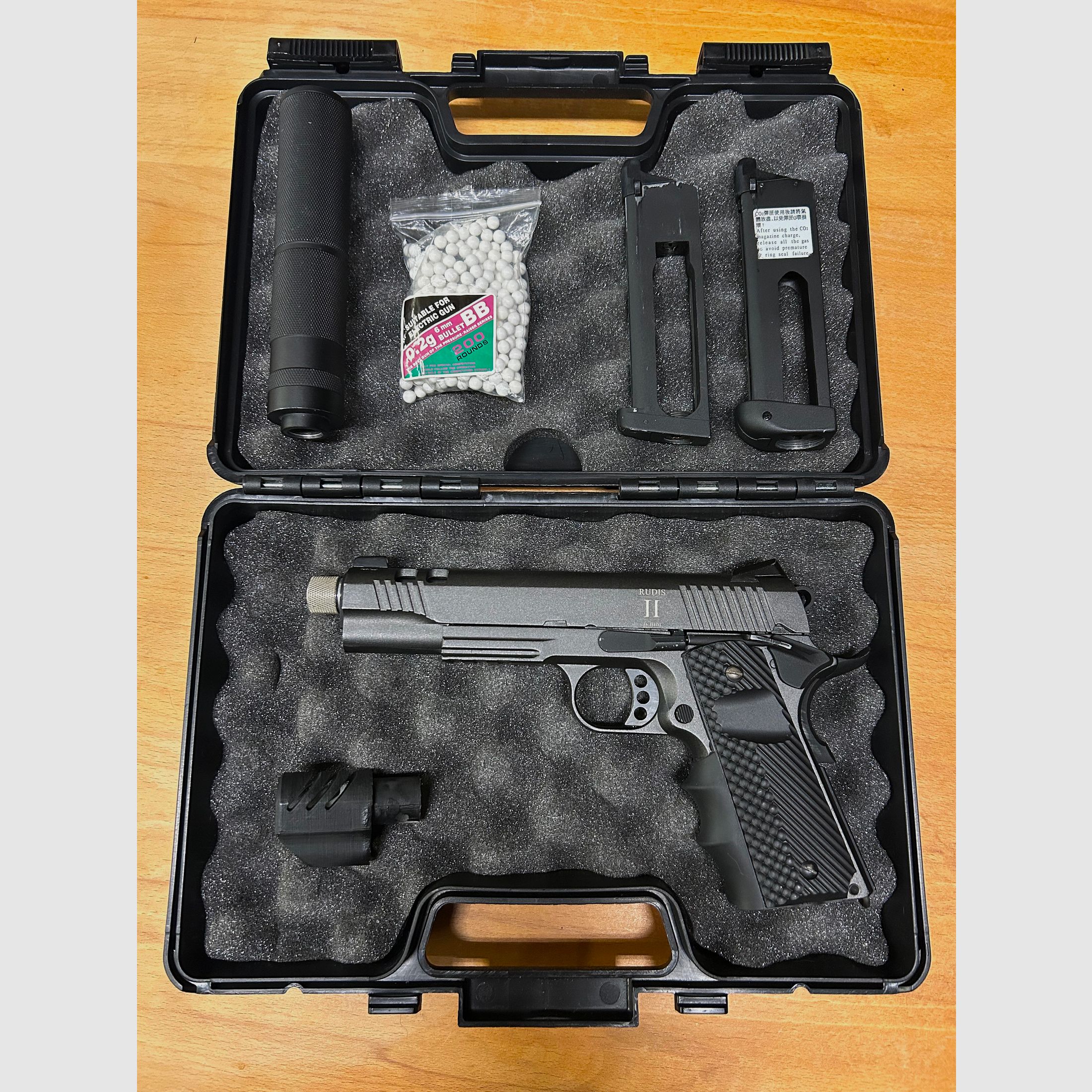 Begadi 6mm BB M1911 Rudis 2