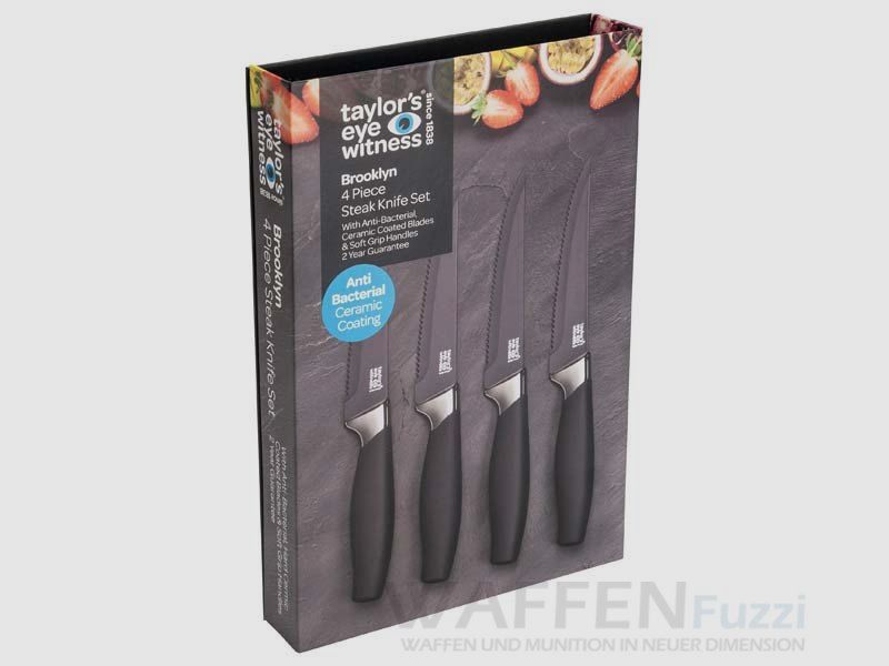 Set de cuchillos de steak Tailors Eye 4 piezas.